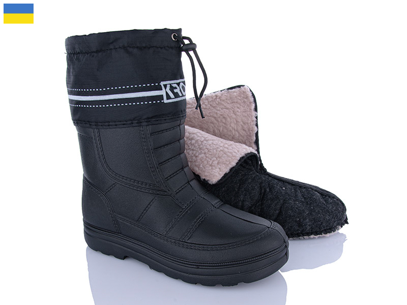 Сапоги Inblu (41-45) Б01 чорний (зима)
