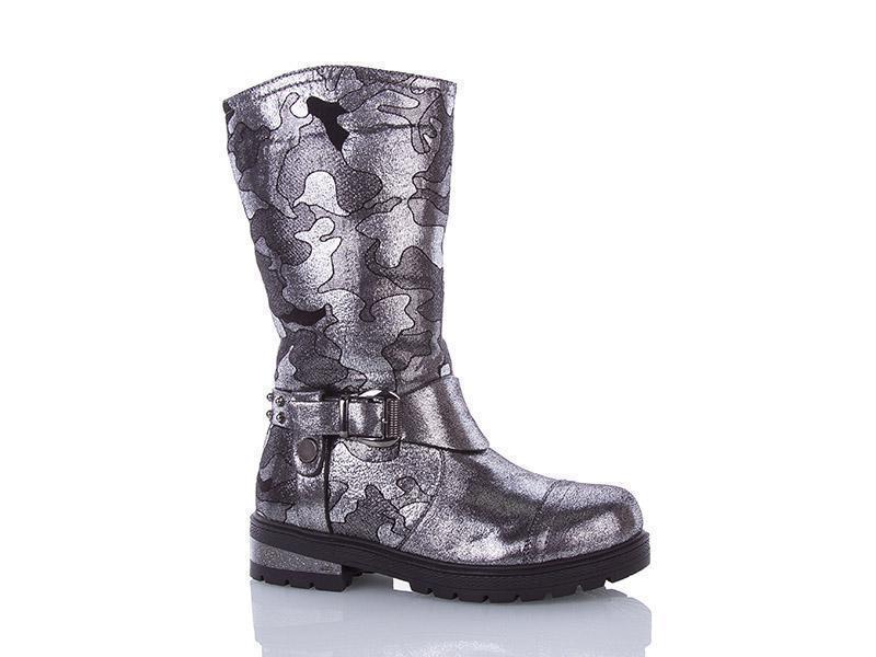 Сапоги Waldem (32-37) W121-3 silver (зима)