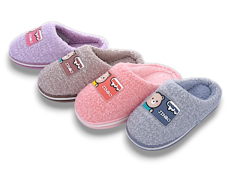 Тапочки Sanlin2 (30-35) DF2430 mix-old-1 (зима)