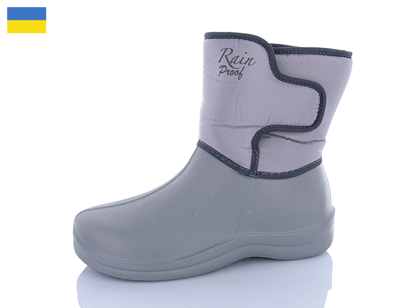 Сапоги Inblu (37-41) D339LG сірий (зима)