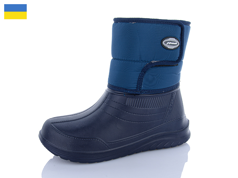 Сапоги Inblu (37-41) D392N синій (зима)