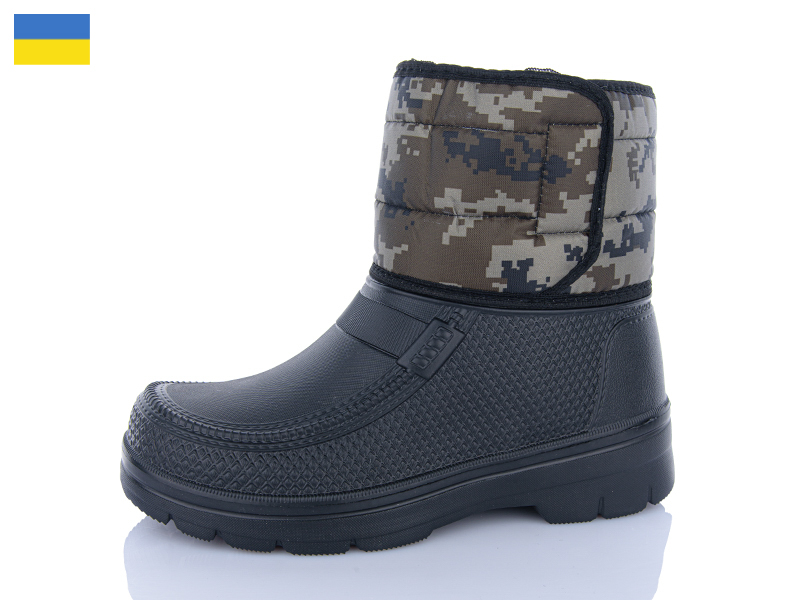 Сапоги Inblu (41-46) Ведмідь M1 корот.камуфляж (зима)
