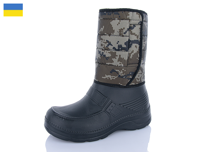 Сапоги Inblu (41-46) Ведмідь M2 висок.камуфляж (зима)