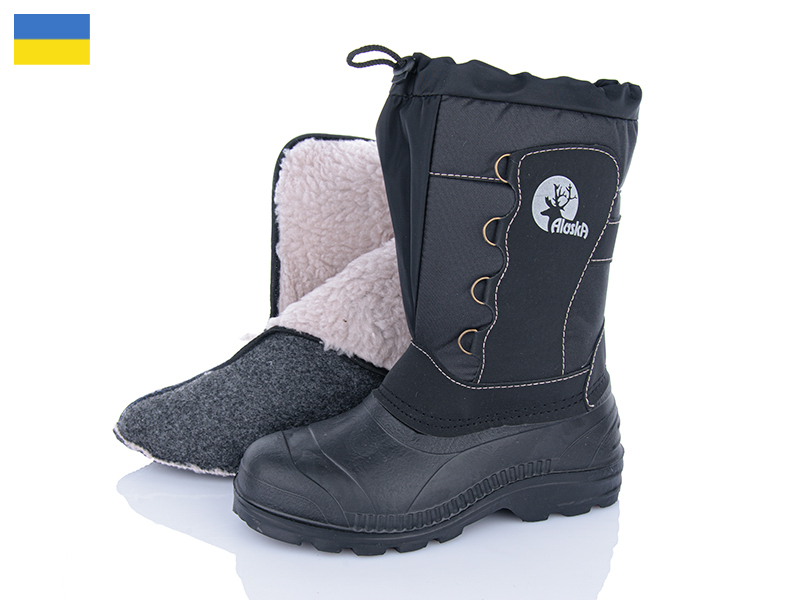 Сапоги Inblu (41-46) 093 чорний (зима)
