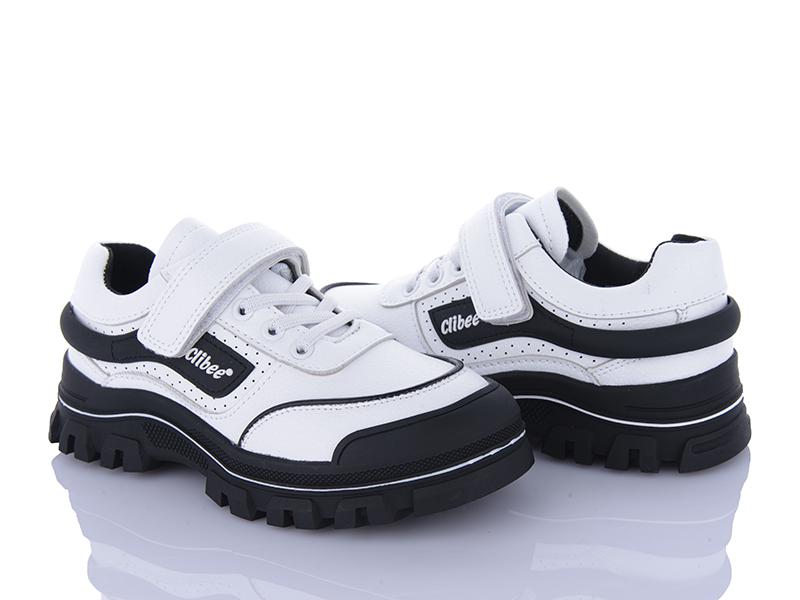 Кроссовки Apawwa (32-37) LC100 white-black (деми)