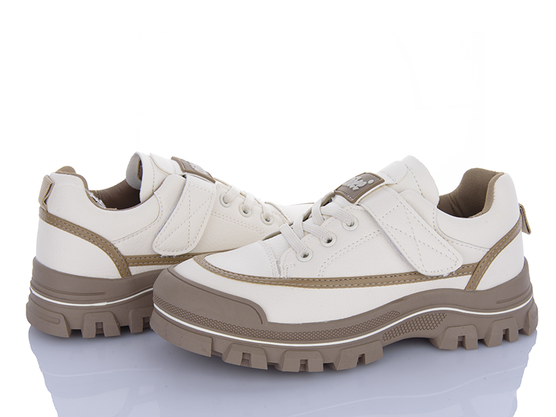Кроссовки Apawwa (32-37) LC101 beige-khaki (деми)