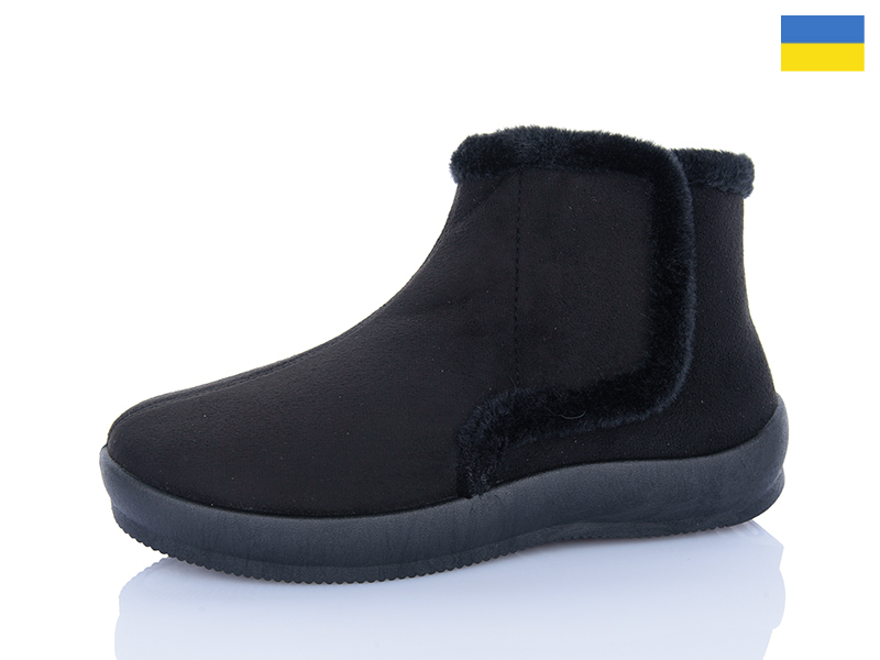 Ботинки Inblu (37-42) D21 чорний (зима)