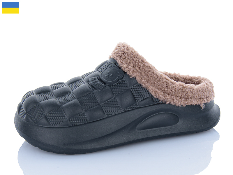 Сабо ALEX M&L (36-41) BA604 чорний (зима)
