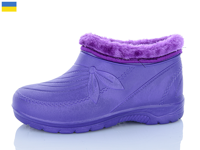 Галоши Inblu (36-41) A13 бузковий (зима)