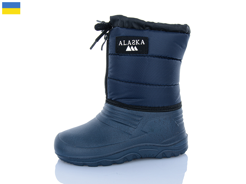 Сапоги Inblu (30-35) Аляска дитячі синій (зима)