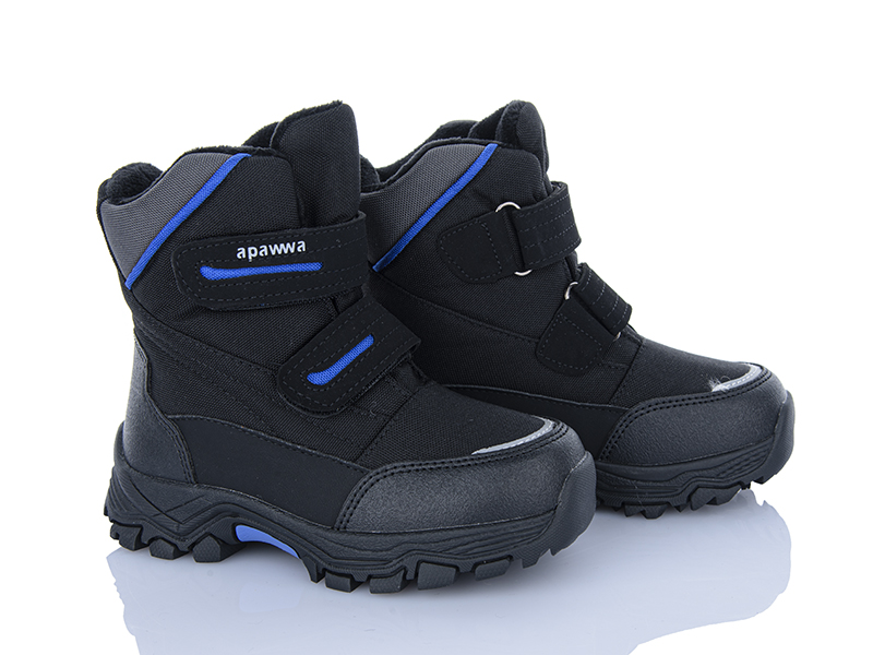 Ботинки Clibee (27-32) I3616 black-navy (зима)