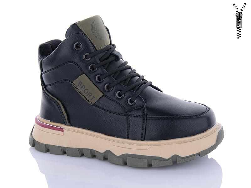 Ботинки OkShoes (36-41) MD1290-3 (зима)