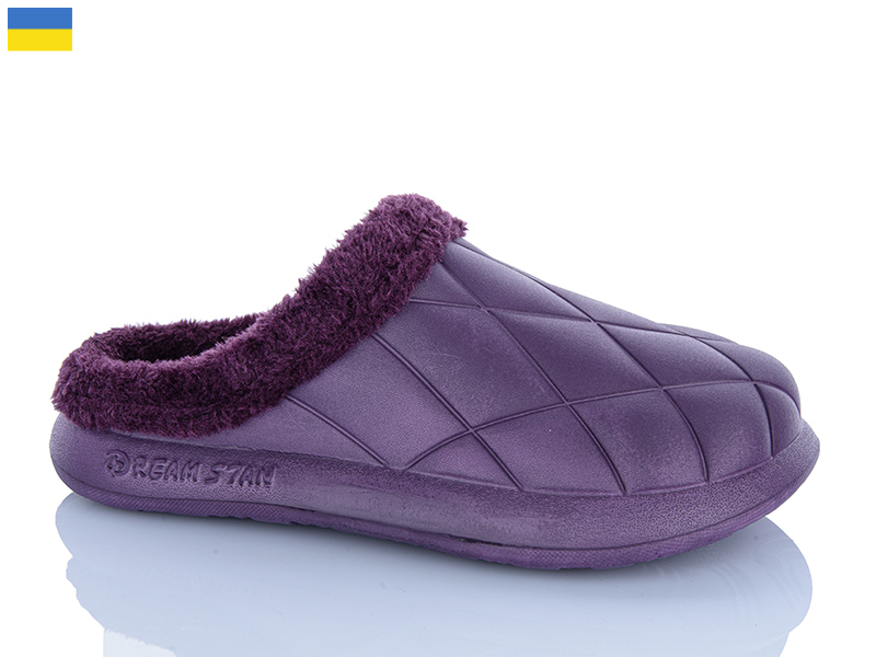 Сабо Inblu (36-41) ГП38 баклажан (зима)