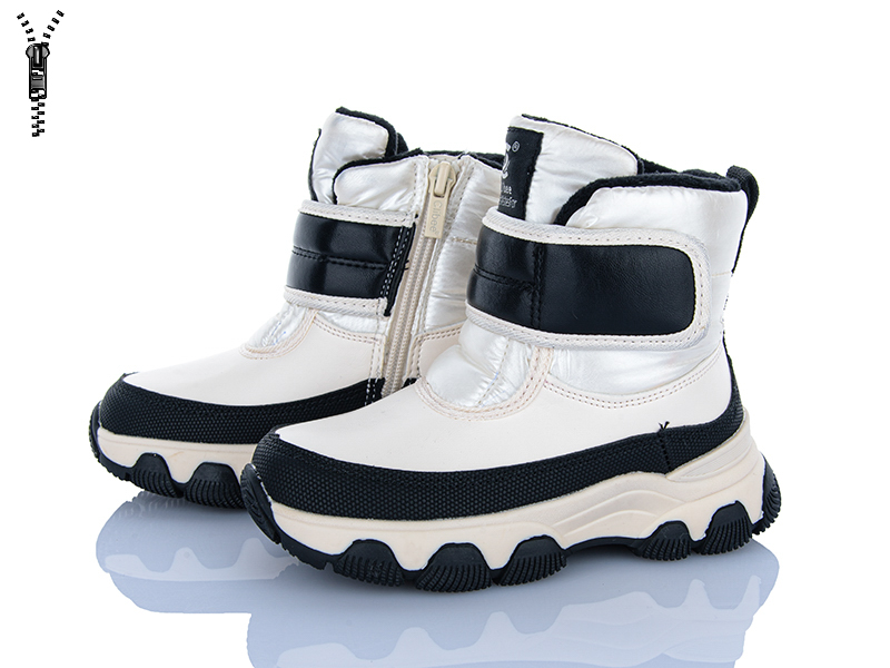 Ботинки Clibee (27-32) H555-1 beige (зима)