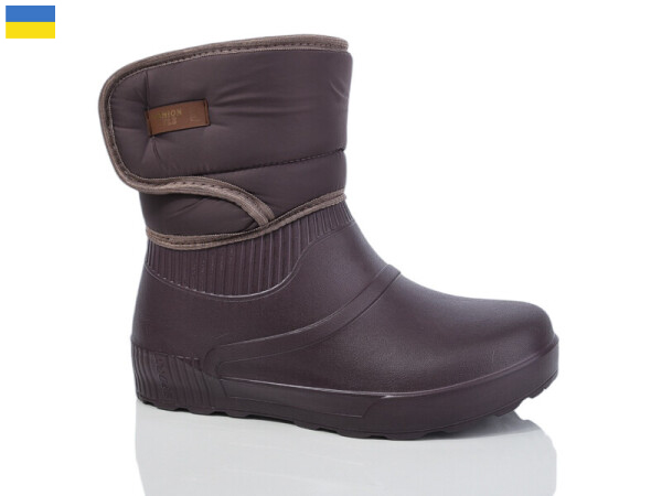 Сапоги Slipers (36-41) 543 шоколад (зима)