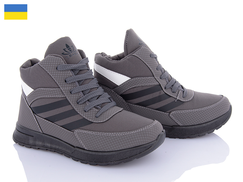 Кроссовки Favorit (37-41) ЖБ8 сірий (зима)