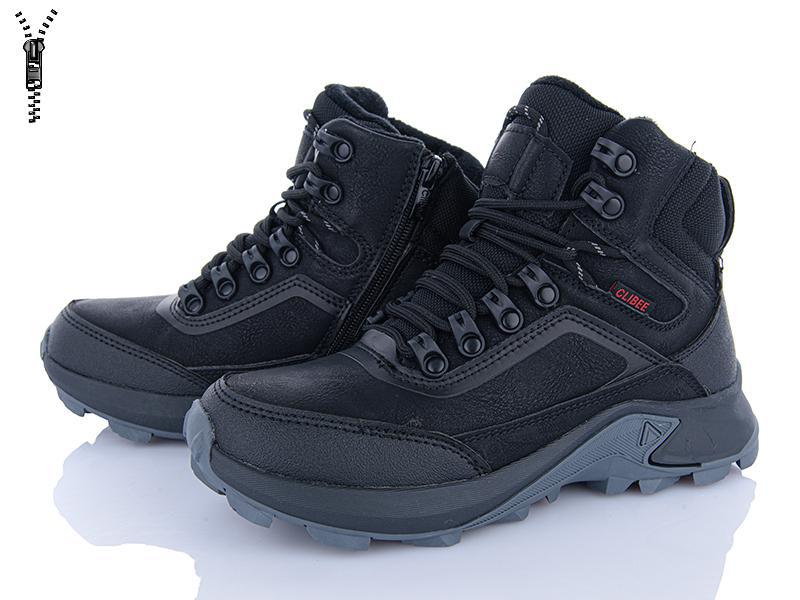Ботинки Apawwa (36-41) HD570 black (зима)