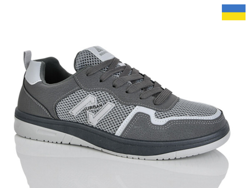 Кроссовки Slipers (41-45) 1032 сірий (деми)
