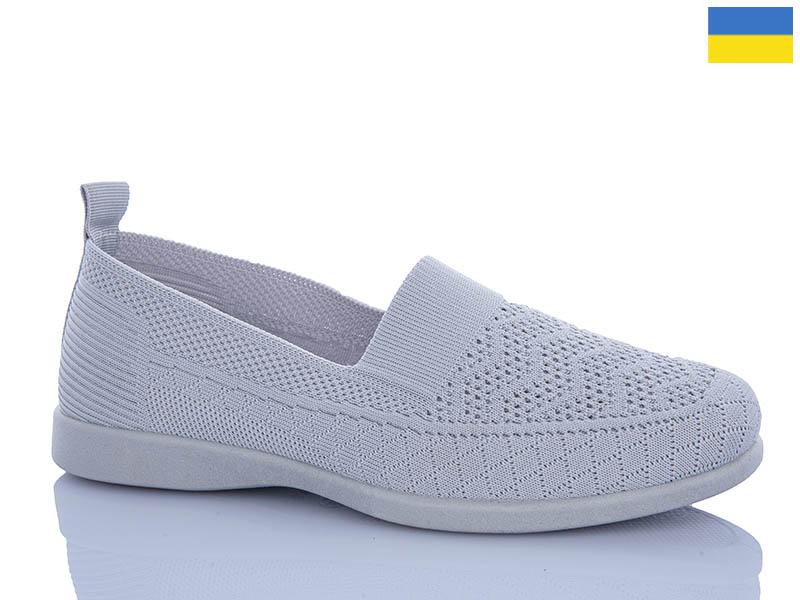 Туфли RGP (36-40) 726 сірий (лето)