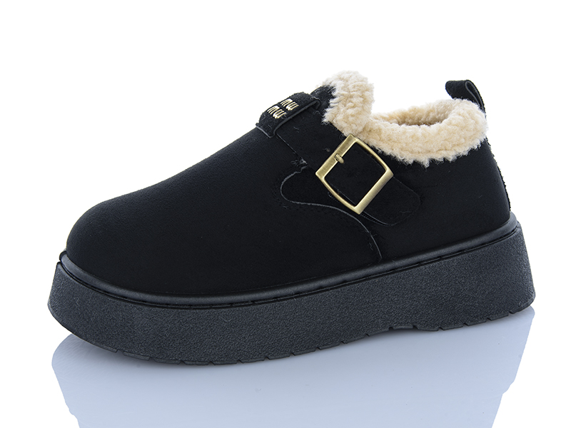 Туфли Mainelin (37-41) 35-1 black (зима)