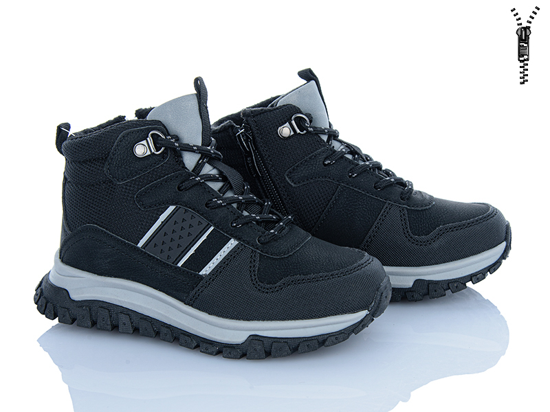 Ботинки Clibee (26-33) ABC1102R black (деми)