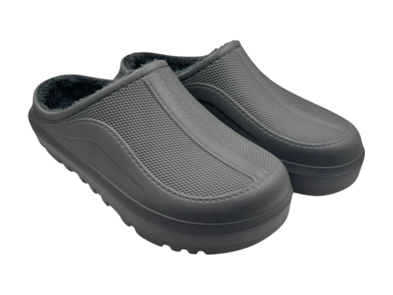 Сабо Rai shoes (41-45) C123 сірий (зима)