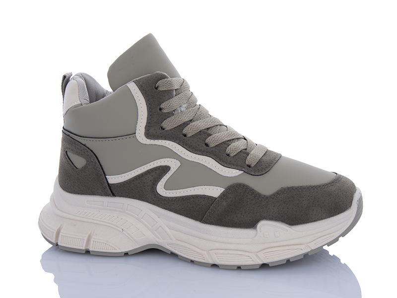 Кроссовки DINO ALBAT (36-41) 150-45 beige-olive (зима)