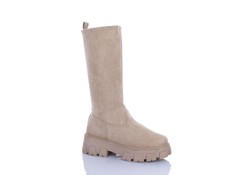 Сапоги DINO ALBAT (36-41) 20-911 beige (деми)