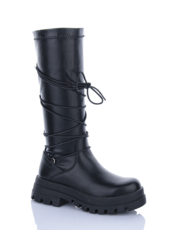 Сапоги DINO ALBAT (36-41) M606-1 black (деми)