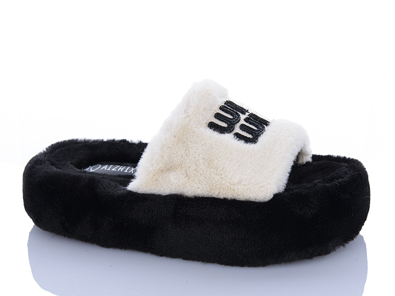 Тапочки DINO ALBAT (36-40) TM001-M11 black (зима)