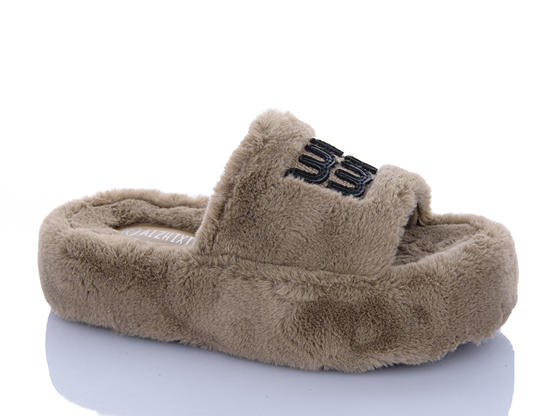 Тапочки DINO ALBAT (36-40) TM001-M11 khaki (зима)