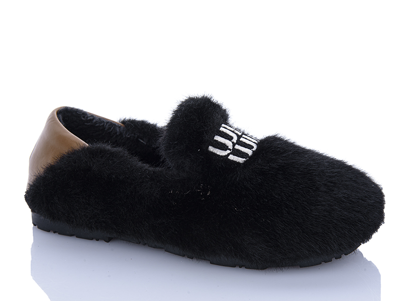 Туфли DINO ALBAT (36-41) TM004 black (зима)
