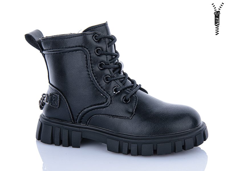 Ботинки DINO ALBAT (32-37) Y100-0580B black (деми)
