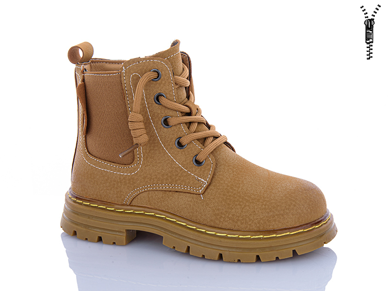 Ботинки DINO ALBAT (32-37) Y161-2118B camel (деми)