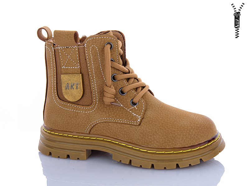 Ботинки DINO ALBAT (32-37) Y163-2117B camel (деми)