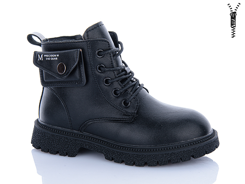 Ботинки DINO ALBAT (32-37) Y91-2990B black (деми)