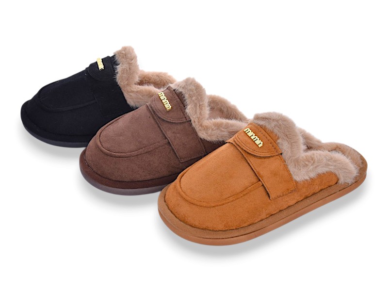 Тапочки Elmob (36-41) PL104 mix (зима)