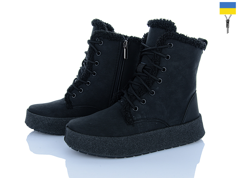 Ботинки Paolla (37-42) Comfort 7 чорний (зима)