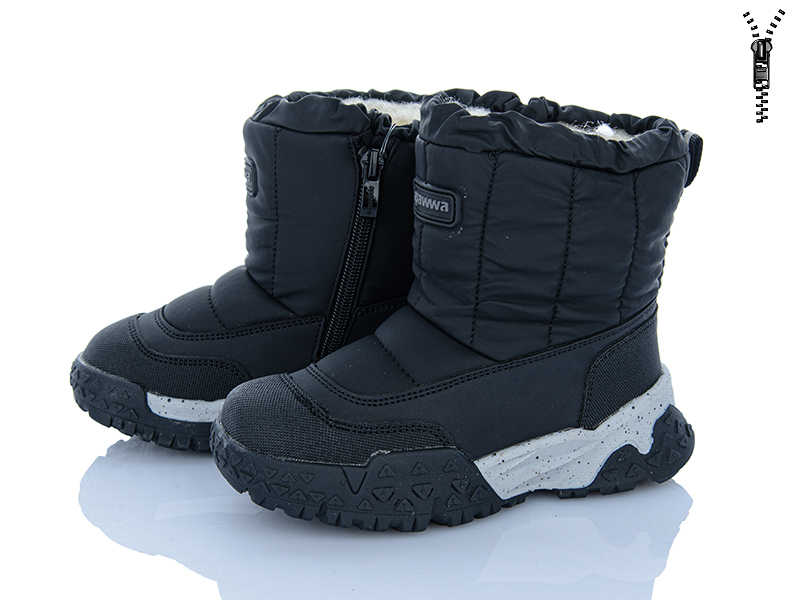 Дутики Clibee-ShoSho (28-33) ABD0572R-1 black (зима)
