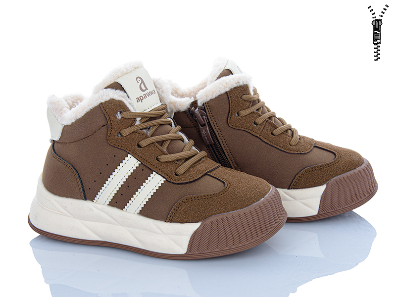 Ботинки Clibee-ShoSho (27-32) ABQ5172R-1 brown (зима)
