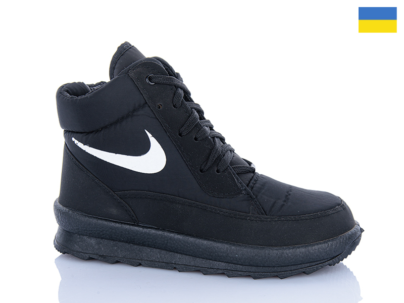 Ботинки ABA (37-42) G117 black (зима)