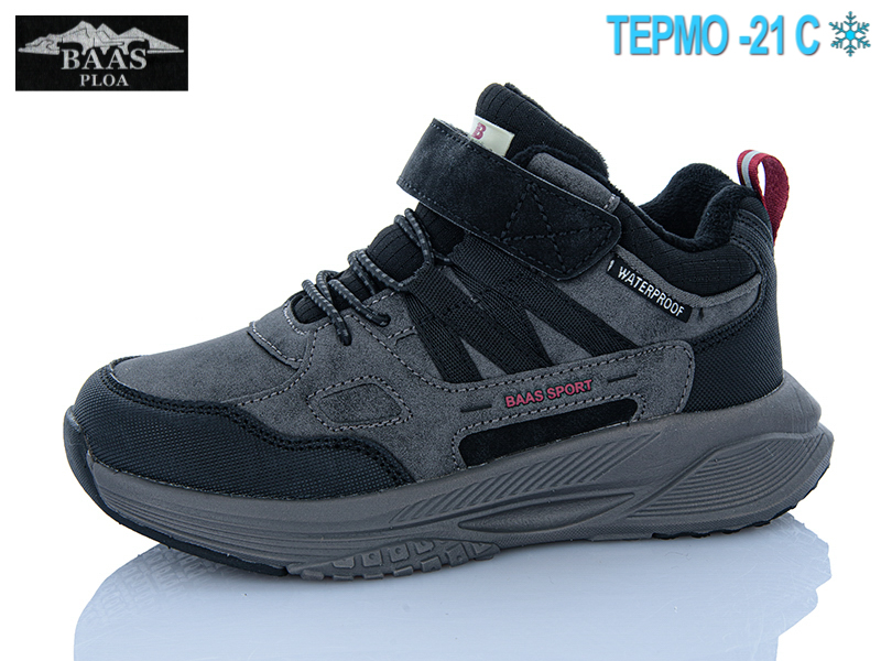 Кроссовки Baas (32-37) K6641-2 термо (деми)
