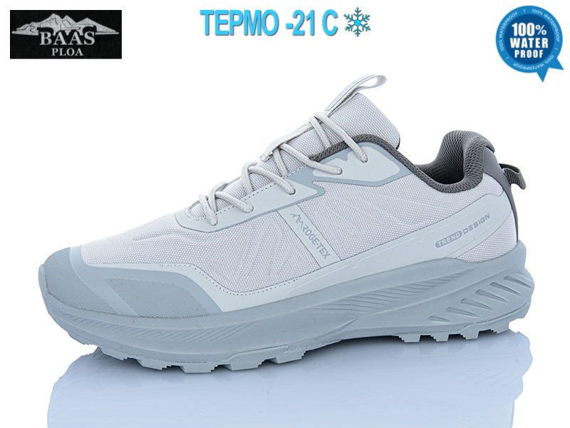 Кроссовки Baas (41-46) M7710-26 термо (зима)