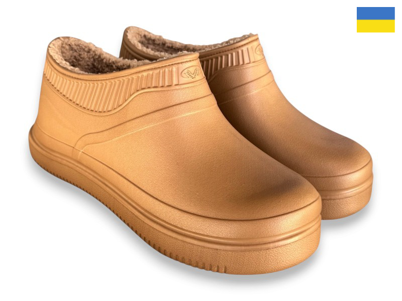 Галоши Rai shoes (38-42) BM36 капучино (зима)