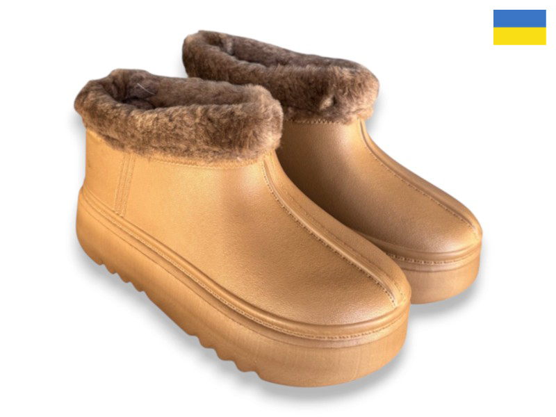 Галоши Rai shoes (38-42) BM37 капучино (зима)