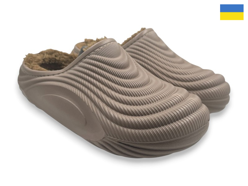 Сабо Rai shoes (36-41) C130 капучино (зима)