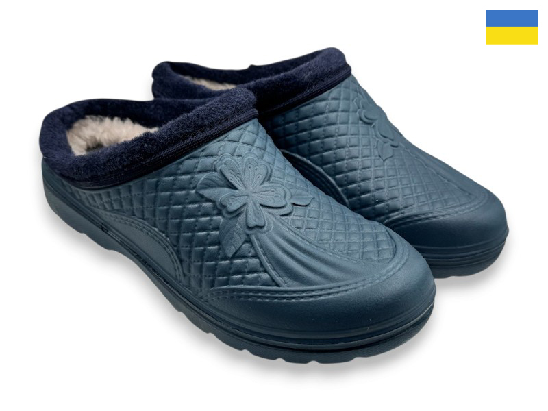 Сабо Rai shoes (37-41) ГП17 синій (зима)