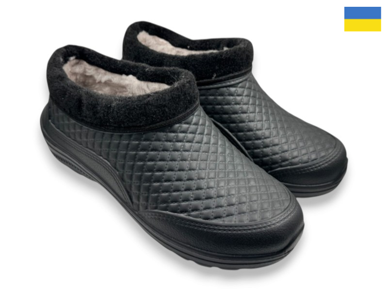 Галоши Rai shoes (41-45) ГП26 чорний (зима)
