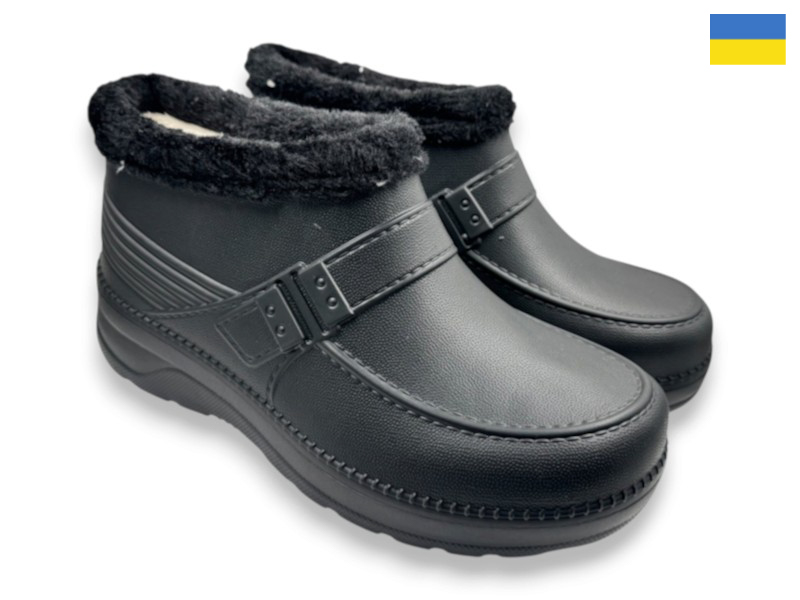 Галоши Rai shoes (42-46) ГП29 чорний (зима)