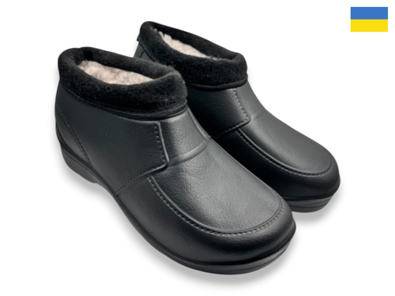 Галоши Rai shoes (41-46) ГП33 чорний (зима)